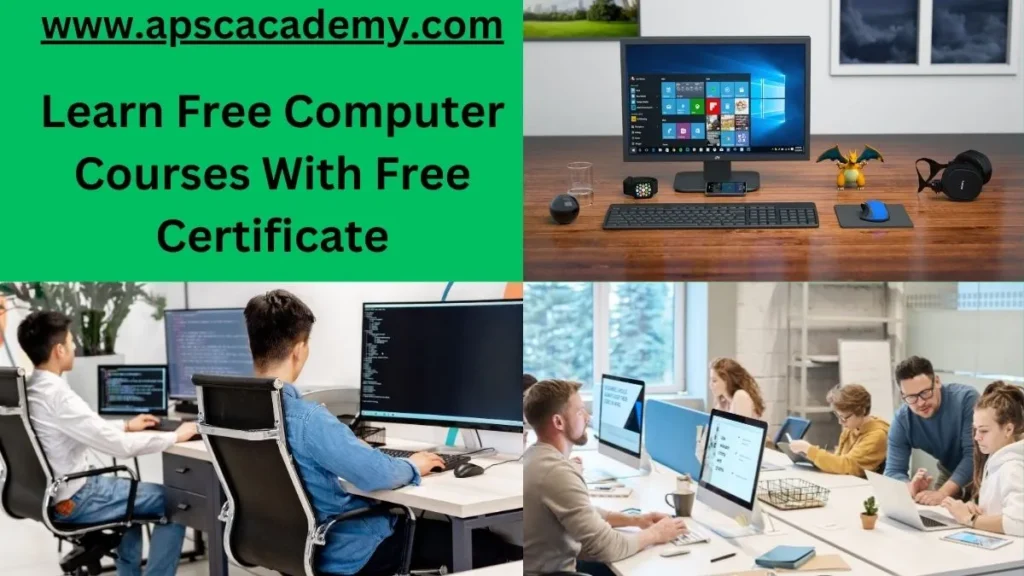 Learn Free Computer Courses With Free Certificate in 2024